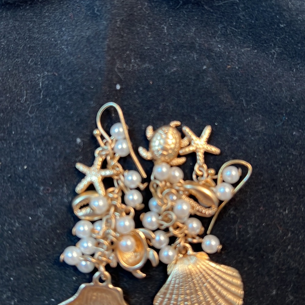 Pearl Shells earrings - Picture 2 of 2